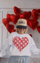 Load image into Gallery viewer, VDAY CHECKERED HEART