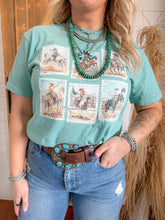 Load image into Gallery viewer, COWGIRL STAMP COLLAGE