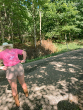 Load image into Gallery viewer, COWGIRL LOUNGE SHORTS: TAUPE