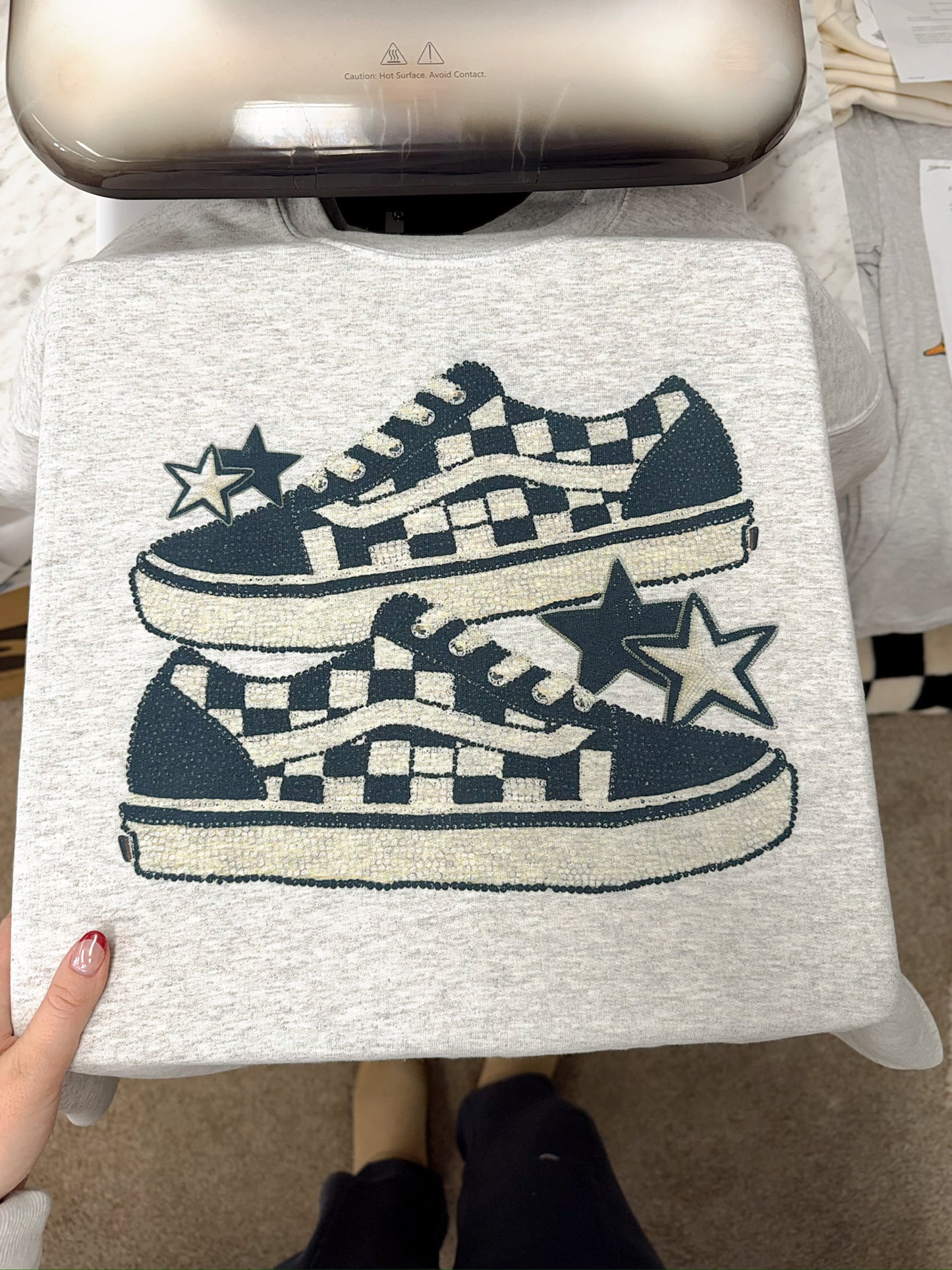 BEDAZZLED VANS