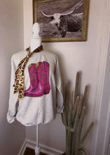 Load image into Gallery viewer, PINK BEDAZZLED BOOTS