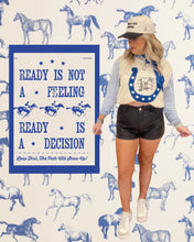 Load image into Gallery viewer, LUCKY BLUE SWEATER VEST