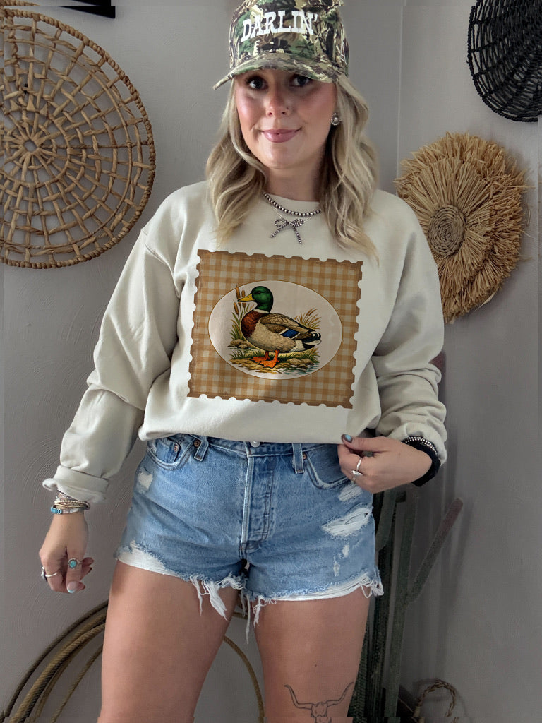 STAMPED DUCK