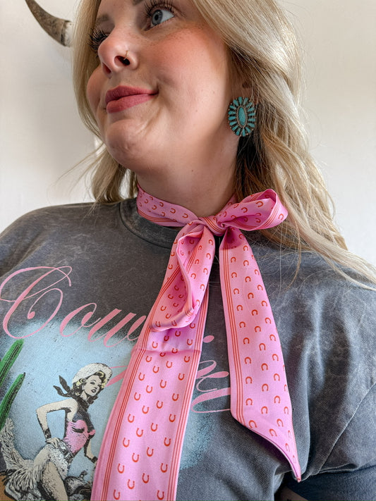 BUBBLEGUM HORSESHOE TWILLY