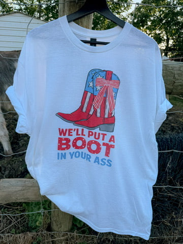 BOOT IN YOUR A$$