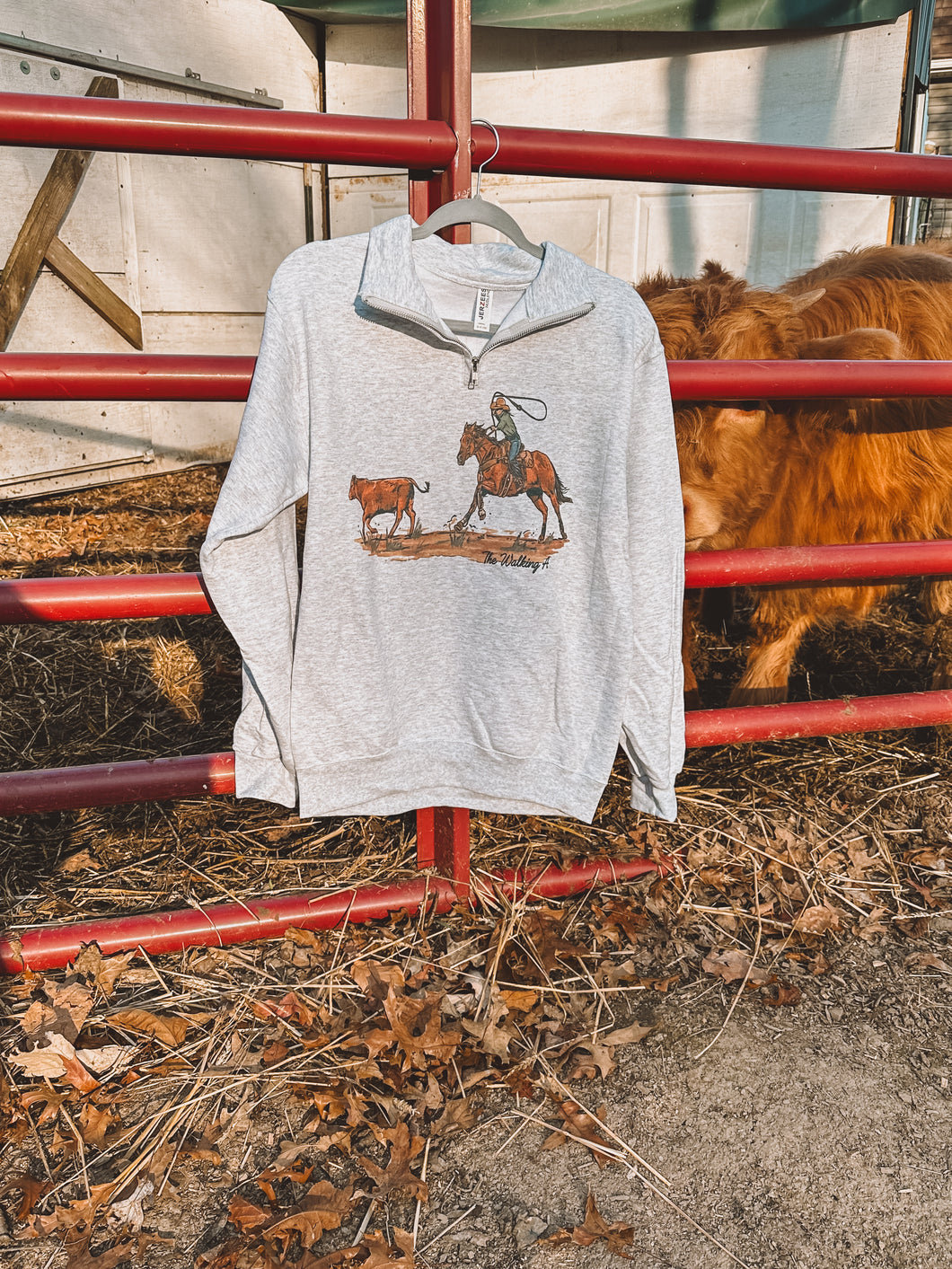 WA ROPING 1/4 ZIP