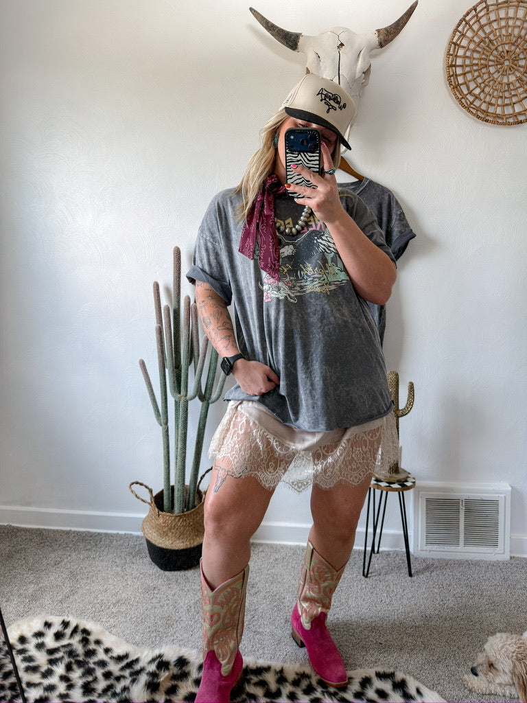 TAUPE LACE EXTENDY
