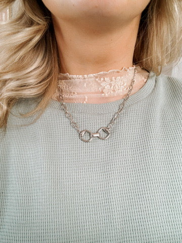 LIL' BITTY NECKLACE: SILVER