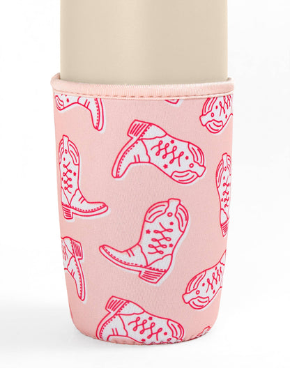 Western Cowgirl Boots Drink Sleeve: Small