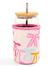 Load image into Gallery viewer, Coquette Bows Drink Sleeve: Medium
