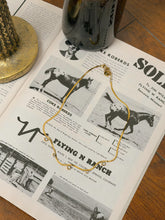 Load image into Gallery viewer, Cassi Herringbone Crystal Necklace
