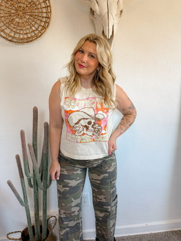 COWBOYS NEVER DIE MUSCLE TANK