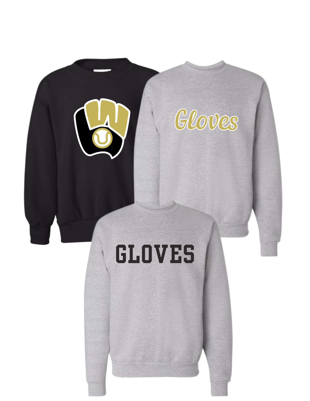 GLOVES **YOUTH** CREWNECK