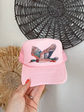 Load image into Gallery viewer, BEDAZZLED DUCK CAP: PINK
