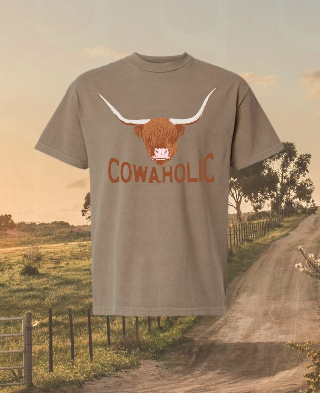 COW-A-HOLIC: TEE
