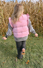 Load image into Gallery viewer, RUFFLE VEST (PINK)
