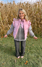 Load image into Gallery viewer, RUFFLE VEST (PINK)
