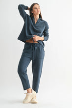 Load image into Gallery viewer, NAVY MALIBU TOP
